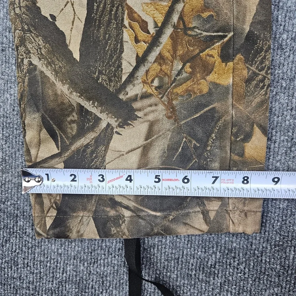 Vintage Camo Cargo Pants Mens M 36x33 Whitewater Outdoors Realtree‎ Hardwoods